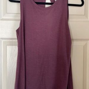 Sleeveless Mauve Top